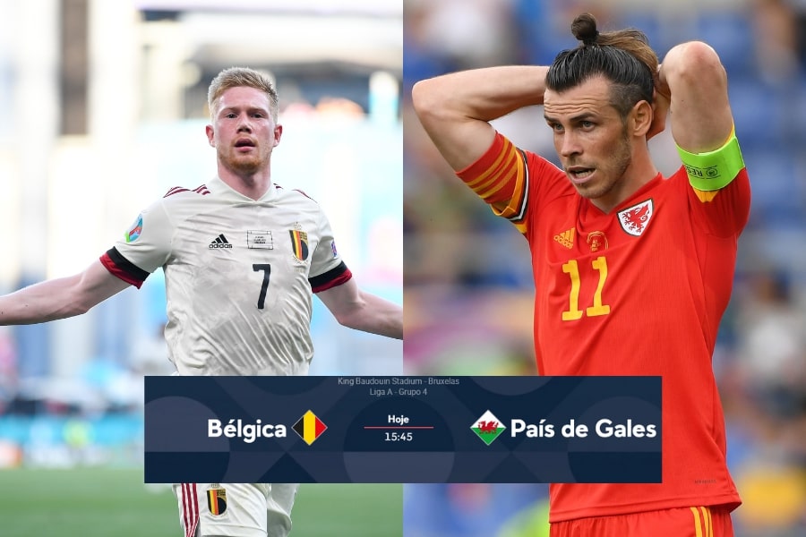 Bélgica x País de Gales ao vivo onde assistir online e na TV jogo da Nations League