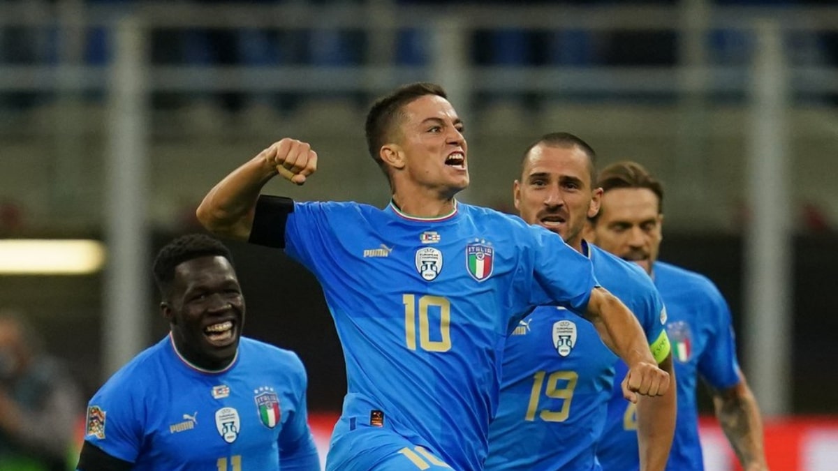 Gol de Itália x Inglaterra: Italianos marcam belo gol e Ingleses são rebaixados