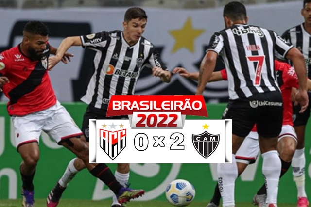 Gols e melhores momentos de Atletico-GO 0 x 2 Atletico-MG pelo Brasileirão