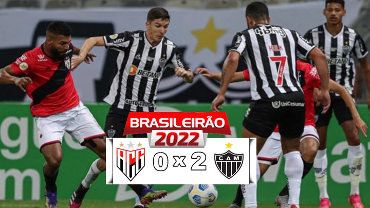 Gols de Atletico-GO x Atletico-MG: Mineiro bate o Goianiense por 2 x 0, com gols de com Keno e Hulk
