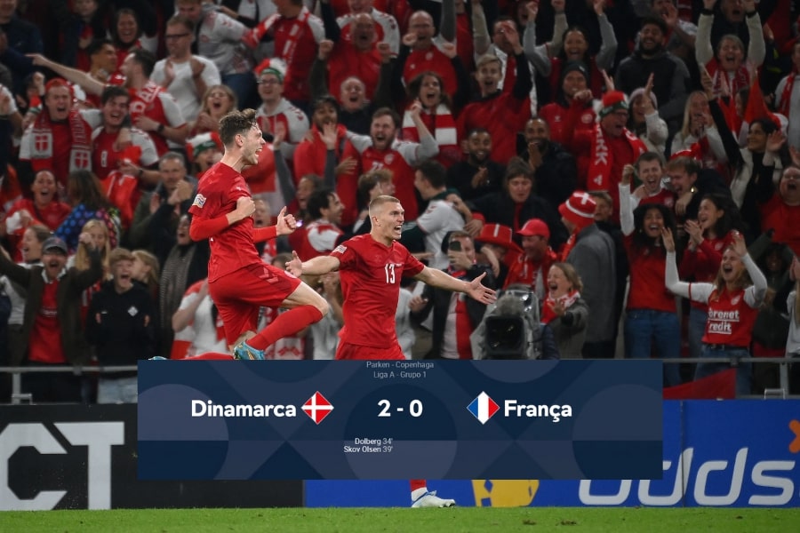 Melhores momentos e gol de Dinamarca x França na Nations League