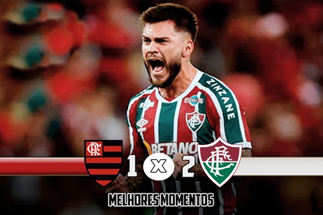 Melhores momentos e gols de Flamengo 1 x 2 Fluminense pelo Brasileirão