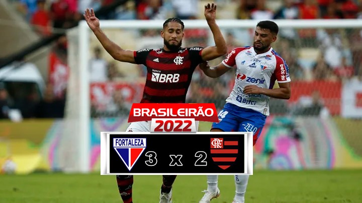 Gols de Fortaleza x Flamengo: Leão vira o jogo no Castelão e vence o Flamengo por 3 x 2