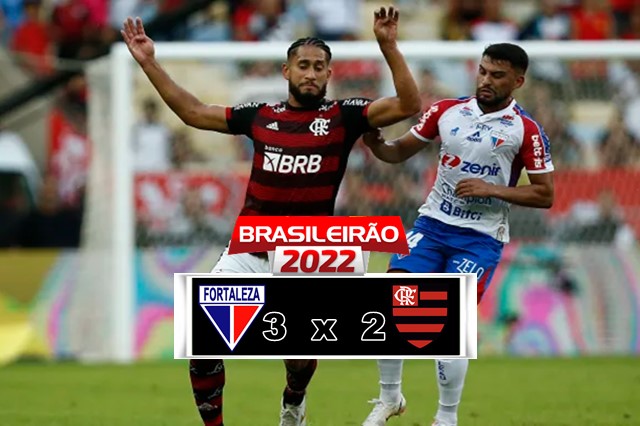 Melhores momentos e gols de Fortaleza 3 x 2 Flamengo pelo Campeonato Brasileiro