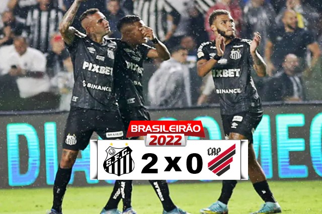 Melhores momentos e gols de Santos 2 e 0 Athletico Panaraense pelo Brasileirão