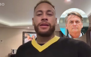 Filho de Jair Bolsonaro toma atitude inesperada em publicação de Neymar