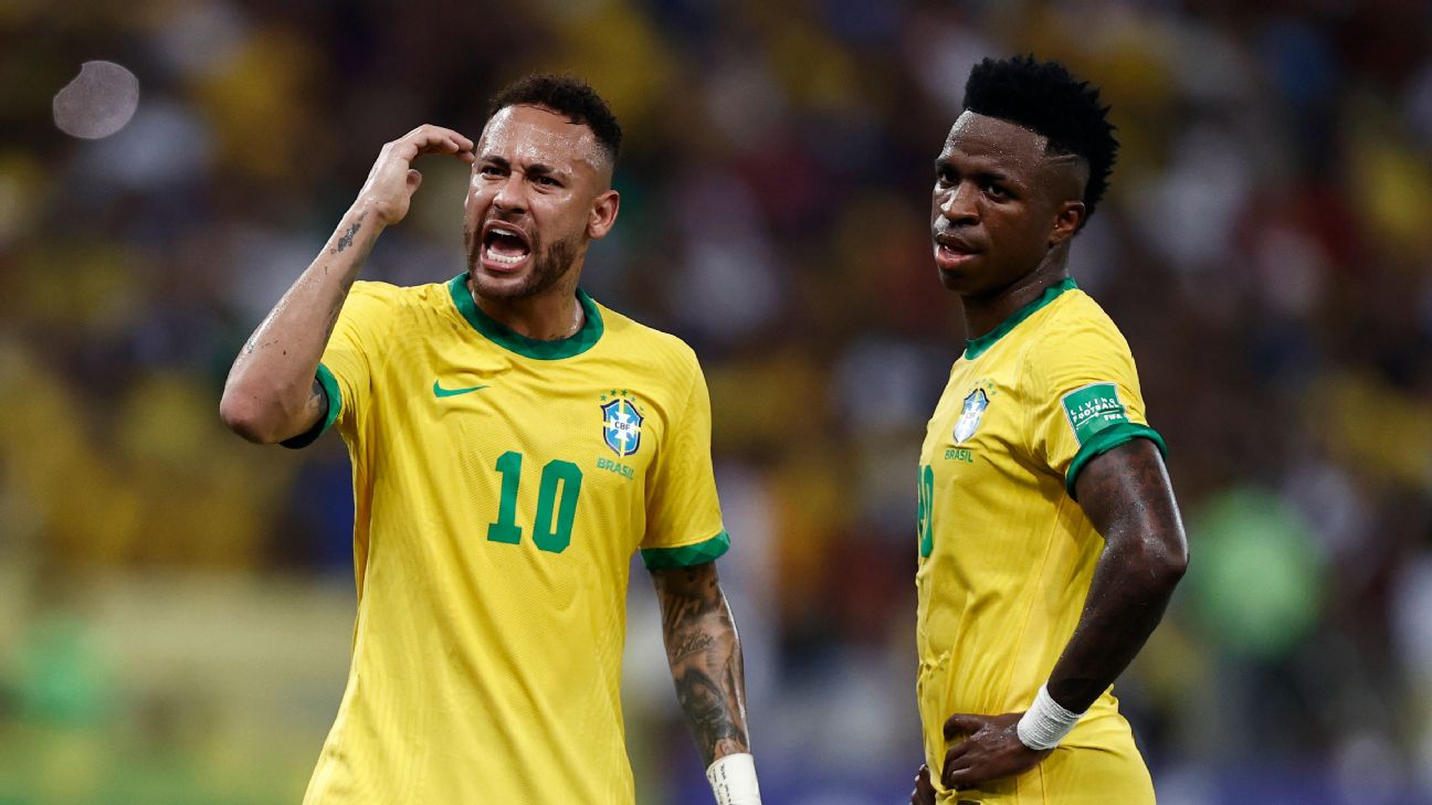 Neymar defende Vini Jr em comentário nas redes sociais