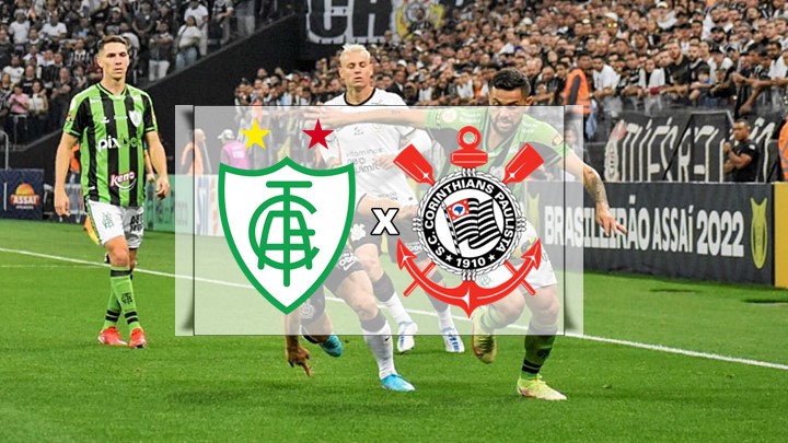 Onde assistir América Mineiro x Corinthians ao vivo neste domingo pelo Campeonato Brasileiro