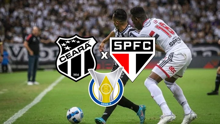 Onde assistir Ceará x São Paulo ao vivo pelo Brasileirão 2022 neste domingo