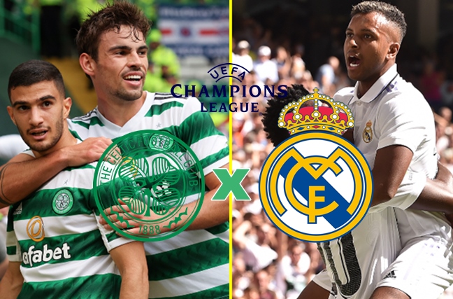 Onde assistir Celtic x Real Madrid ao vivo e online pela fase de grupos da Champions League