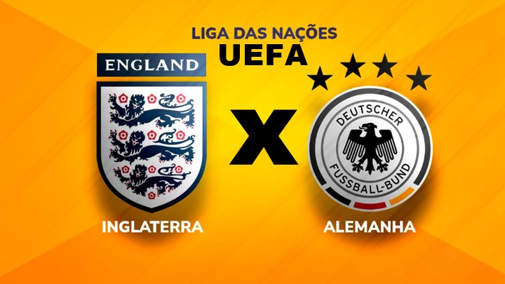 Inglaterra x Alemanha ao vivo: como assistir online ao jogo da Liga das Nações