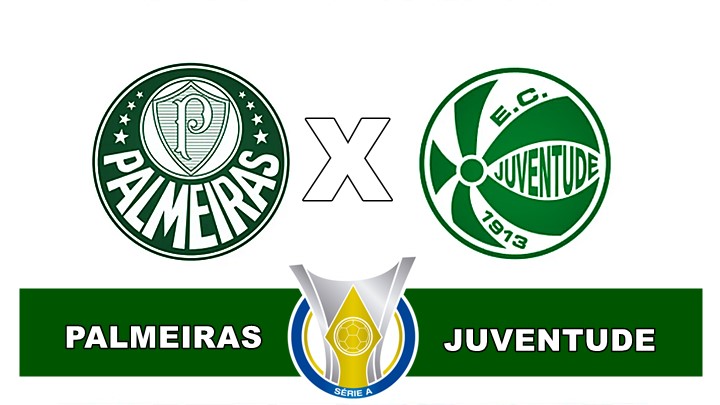 Palmeiras x Juventude ao vivo pelo Brasieirão Série A neste sábado, 10, às 21 horas (de Brasília), no Allianz Parque.