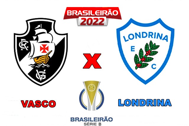 Onde assistir Vasco x Londrina ao vivo e online pela 32ª rodada da Série B do Campeonato Brasileiro