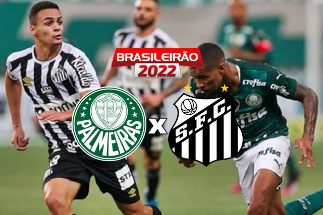 Onde assistir ao jogo Palmeiras x Santos ao vivo e online pelo Campeonato Brasileiro