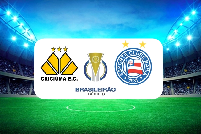 Saiba onde assistir Criciúma x Bahia ao vivo e online pelo Campeonato Brasileiro Série B