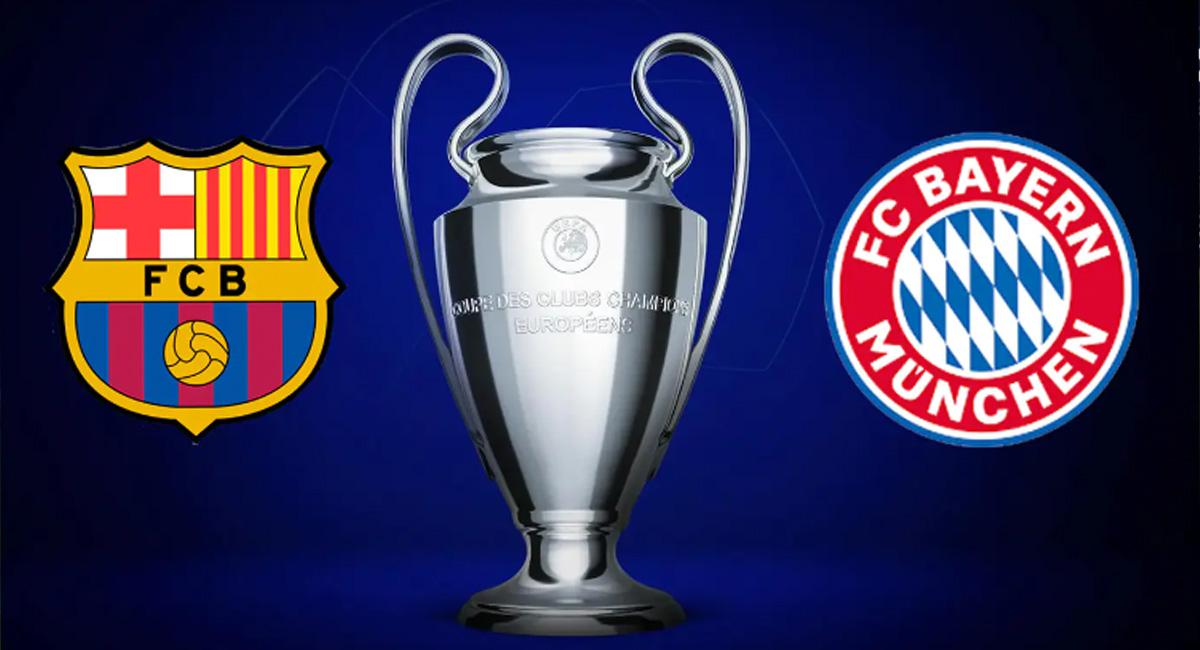 Bayern de Munique x Barcelona pela Champions League vai passar ao vivo no SBT?