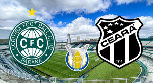 Coritiba x Ceará ao vivo: como assistir online na TV o jogo do Brasileirão