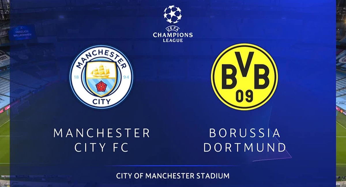 Manchester City x Borussia Dortmund ao vivo: como assistir online na TV o jogo da Champions League