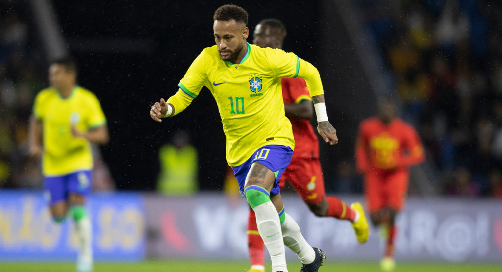 Neymar brinca sobre quebra de recorde de Pelé na Seleção Brasileira. (Foto: Reprodução)
