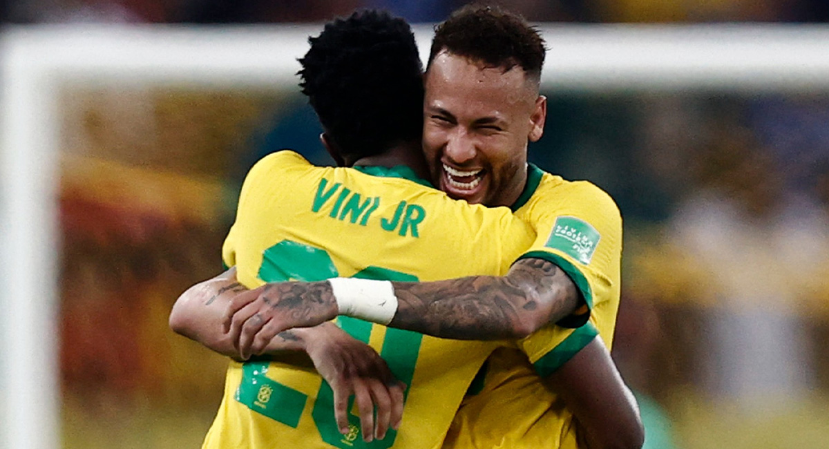 Neymar defende Vini Jr após ameaças de jogador do Atlético de Madrid