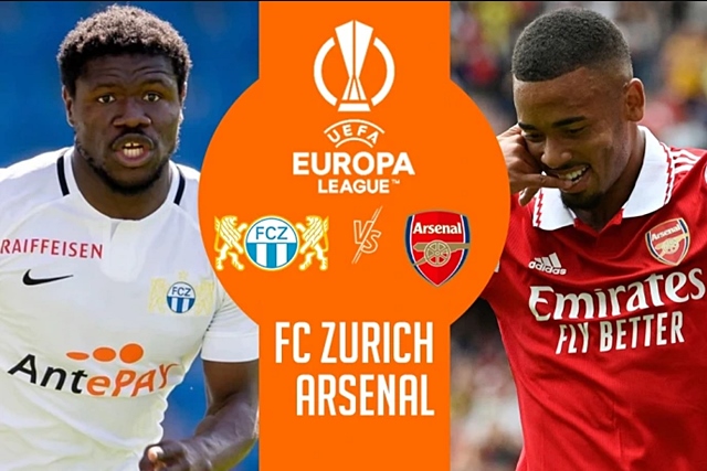 Onde assistir Zürich x Arsenal ao vivo pela Liga Europa