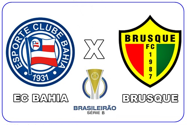 Bahia x Brusque ao vivo e online pela Série B do Campeonato Brasileiro 2022