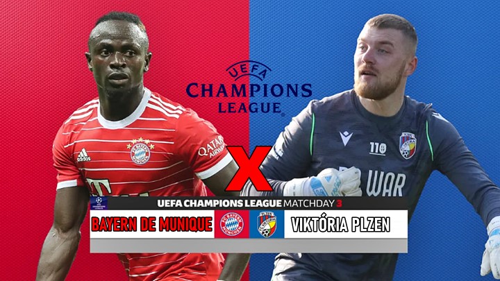 Bayern de Munique x Viktoria Plzen ao vivo: como assistir online ao jogo da Champions League