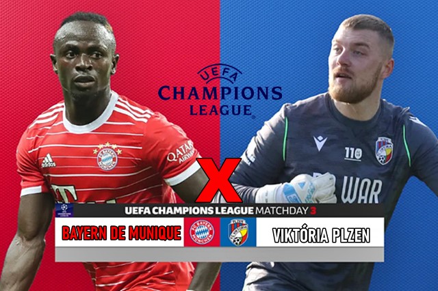 Bayern de Munique x Viktoria Plzen ao vivo e online pela Champions League