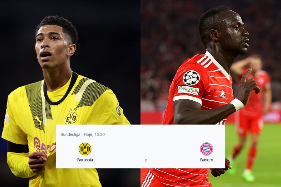Borussia Dortmund x Bayern de Munique ao vivo Link para assistir online jogo de graça no Campeonato Alemão