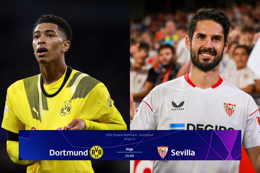 Borussia Dortmund x Sevilha ao vivo: Assistir na TV e online jogo da Champions League
