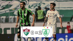 Gols de Fluminense x América-MG: Coelho é mais eficiente e vence o Flu no Maracanã