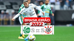 Gols de Juventude e Corinthians: Timão empata em 2 x 2 com lanterna e segue na quarta colocaçao