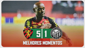 Gols de Sport x Operário: Sport vence com goleada de 5 x 1, com direito a hat trick de Vagner Love