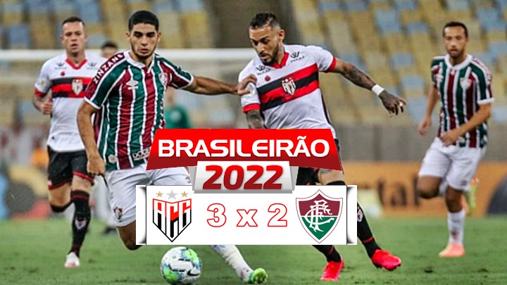 Gols de Atlético Goianiense x Fluminense: Flu sai na frente mas Dragão vira o jogo no  Antônio Accioly