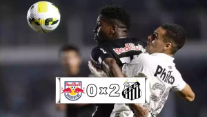 Gols de Bragantino x Santos: Peixe vence por 2 x 0 fora da casa com gols de Camacho e Ângelo