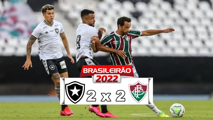 Gols de Fluminense x Botafogo: Bota abre 2 de vantagem mas Flu busca o empate no Maracanã