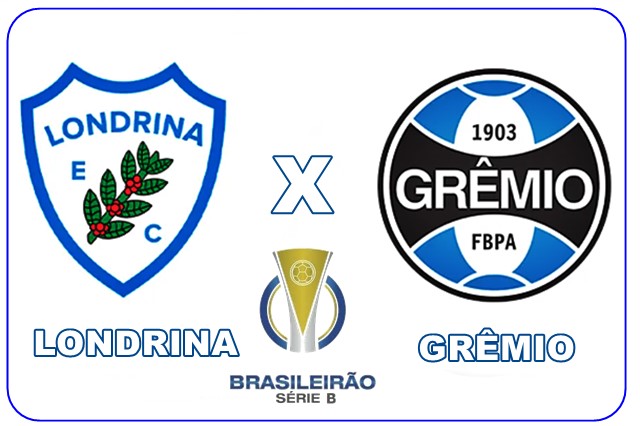 Onde assistir Londrina x Grêmio ao vivo e online pela Série B do Brasileirão