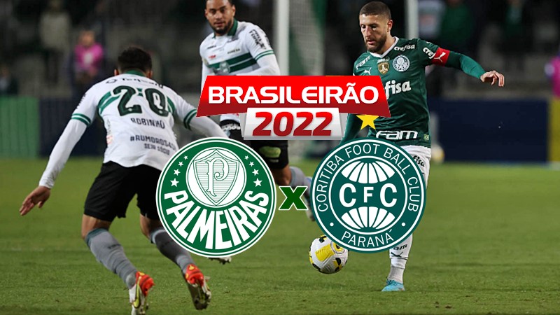 Palmeiras x Coritiba ao vivo: onde assistir ao jogo online e na Tv pelo Brasileirão