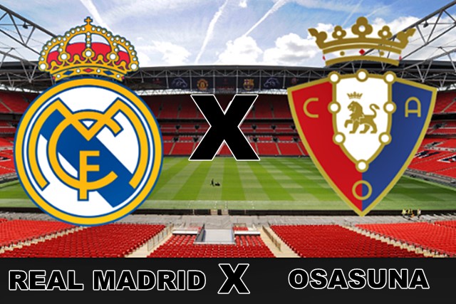 Onde assistir Real Madrid x Osasuna ao vivo e online pelo Campeonato Espanhol