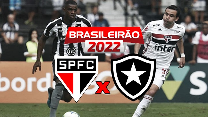 Transmissão de São Paulo x Botafogo ao vivo: assista online de graça ao jogo do Brasileirão