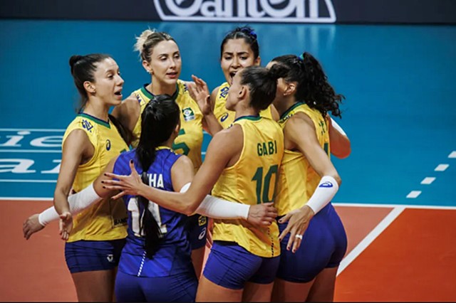 Onde assistir ao vôlei Brasil x Bélgica ao vivo e online pelo Mundial Feminino de Vôlei
