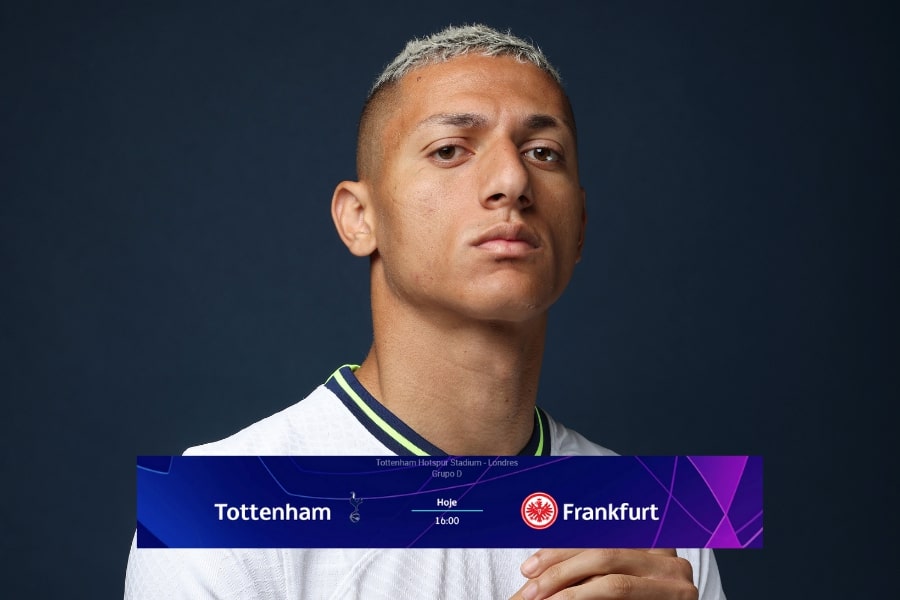 Tottenham x Frankfurt ao vivo: Assistir na TV e online jogo da Liga dos Campeões