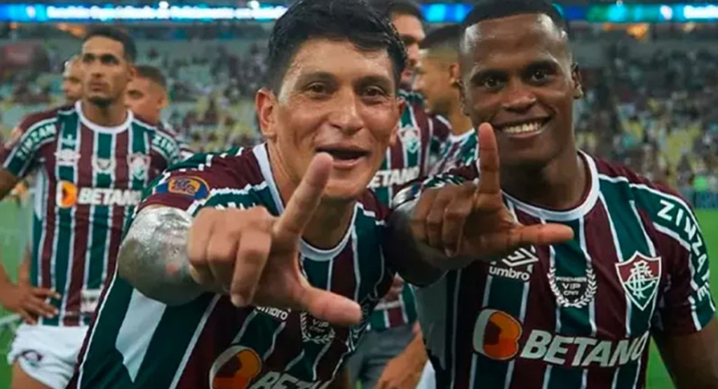 Sporting se aproxima de negócio por atacante do Fluminense. (Foto: Reprodução)