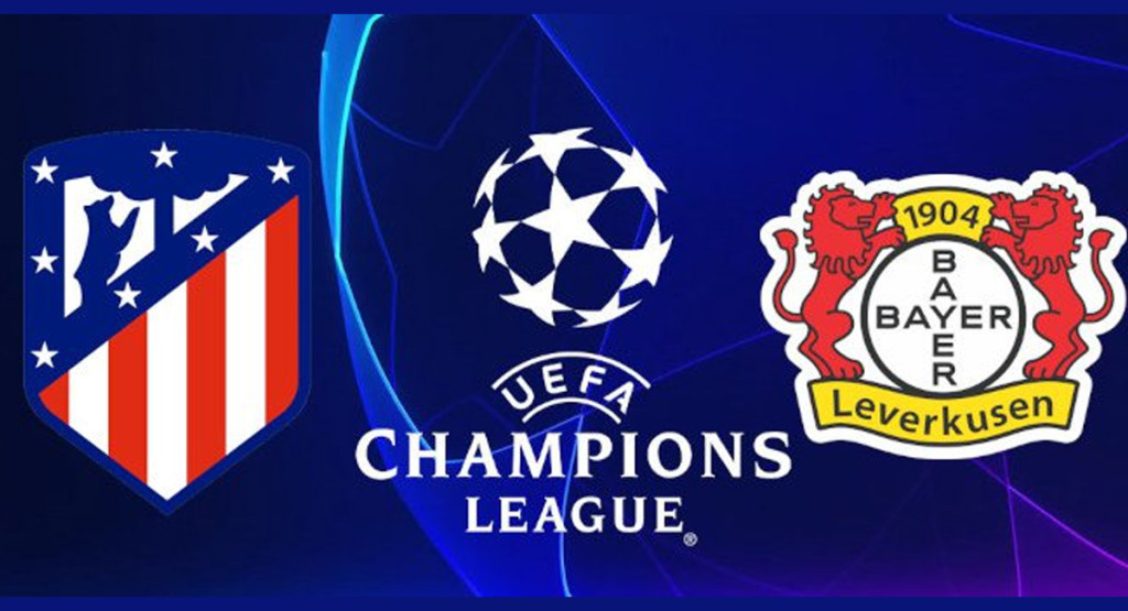 Atlético de Madrid x Bayer Leverkusen ao vivo e online pela Champions League nesta quarta-feira (26). (Foto: Reprodução)
