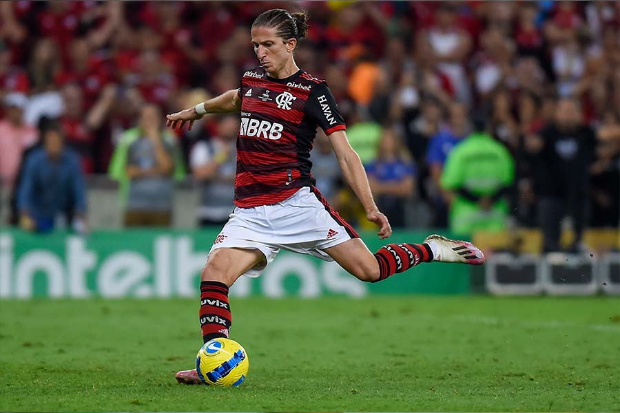 Vídeo: Reação da família de Filipe Luís com pênalti perdido em Flamengo x Corinthians na final da Copa do Brasil