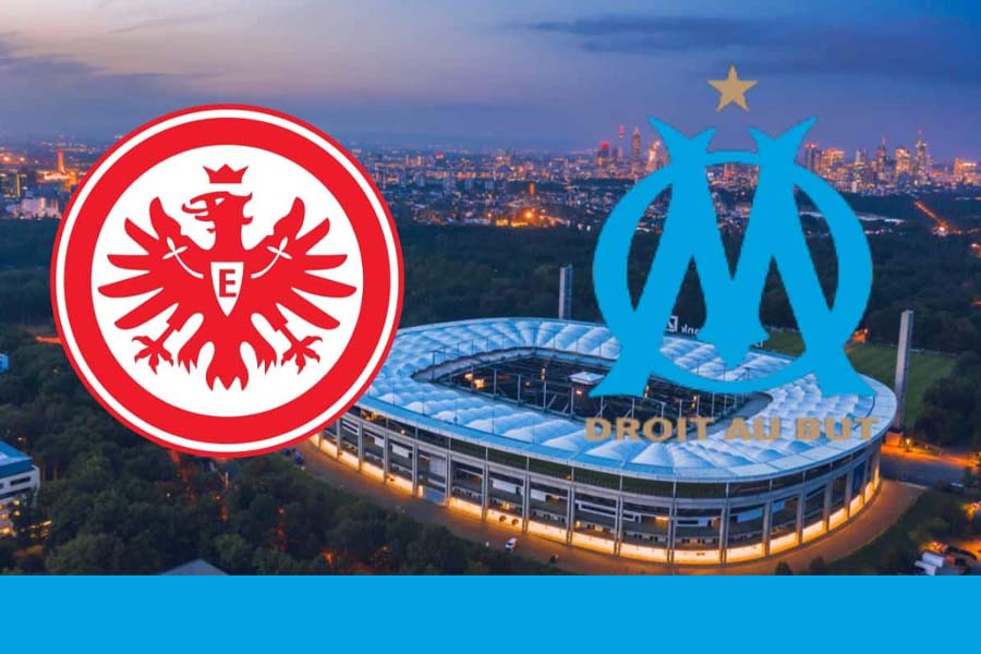 Eintracht Frankfurt x Olympique de Marseille ao vivo e oline nesta quarta-feira (26). (Foto: Reprodução)