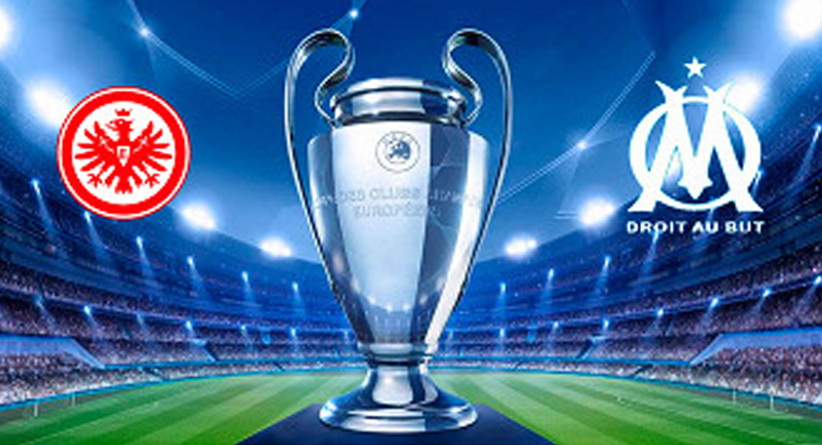 Eintracht Frankfurt x Olympique de Marseille ao vivo e online pela Champions League