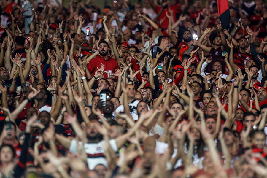 Com mais de 54 mil pagantes por jogo, Flamengo é dono de maior média de público do Campeonato Brasileiro. (Foto: Reprodução)