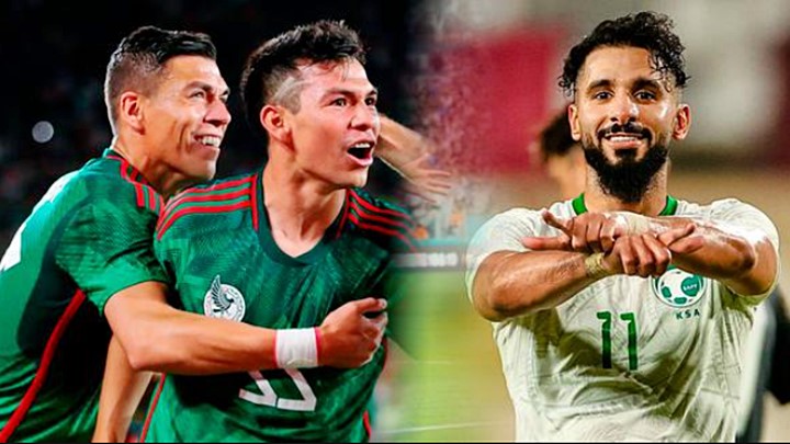Arábia Saudita x México ao vivo: assitir online grátis e na Tv ao jogo da Copa do Mundo