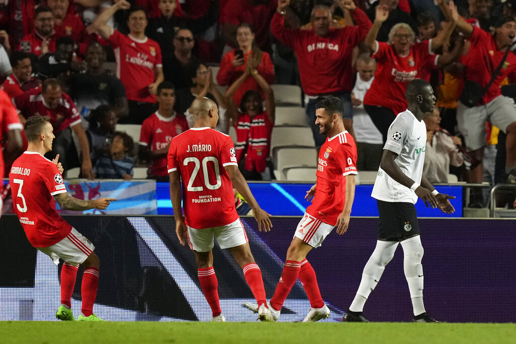 Benfica visa um bom resultado contra o Maccabi Haifa pela Champions League